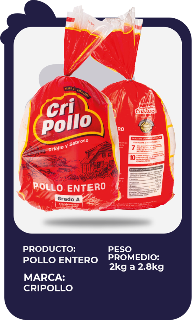 Pollo Entero CriPollo
