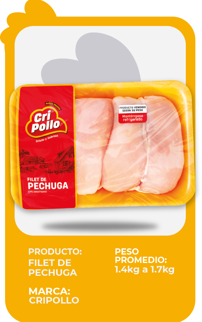 Filet de Pechuga CriPollo