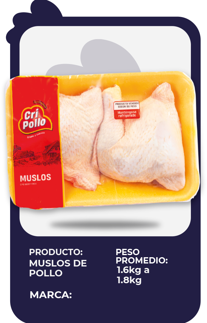 Muslos de Pollo CriPollo